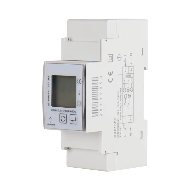2p однофазний багатофункціональний DIN Rail Energy Smart Lear